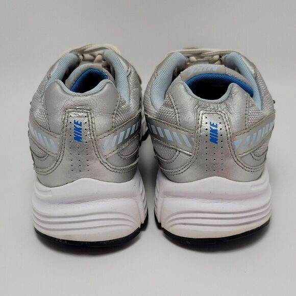 Nike Womens Gray White Initiator 394053-001 Lace Up Mid Athletic Shoes Size 8.5 - Picture 2 of 11